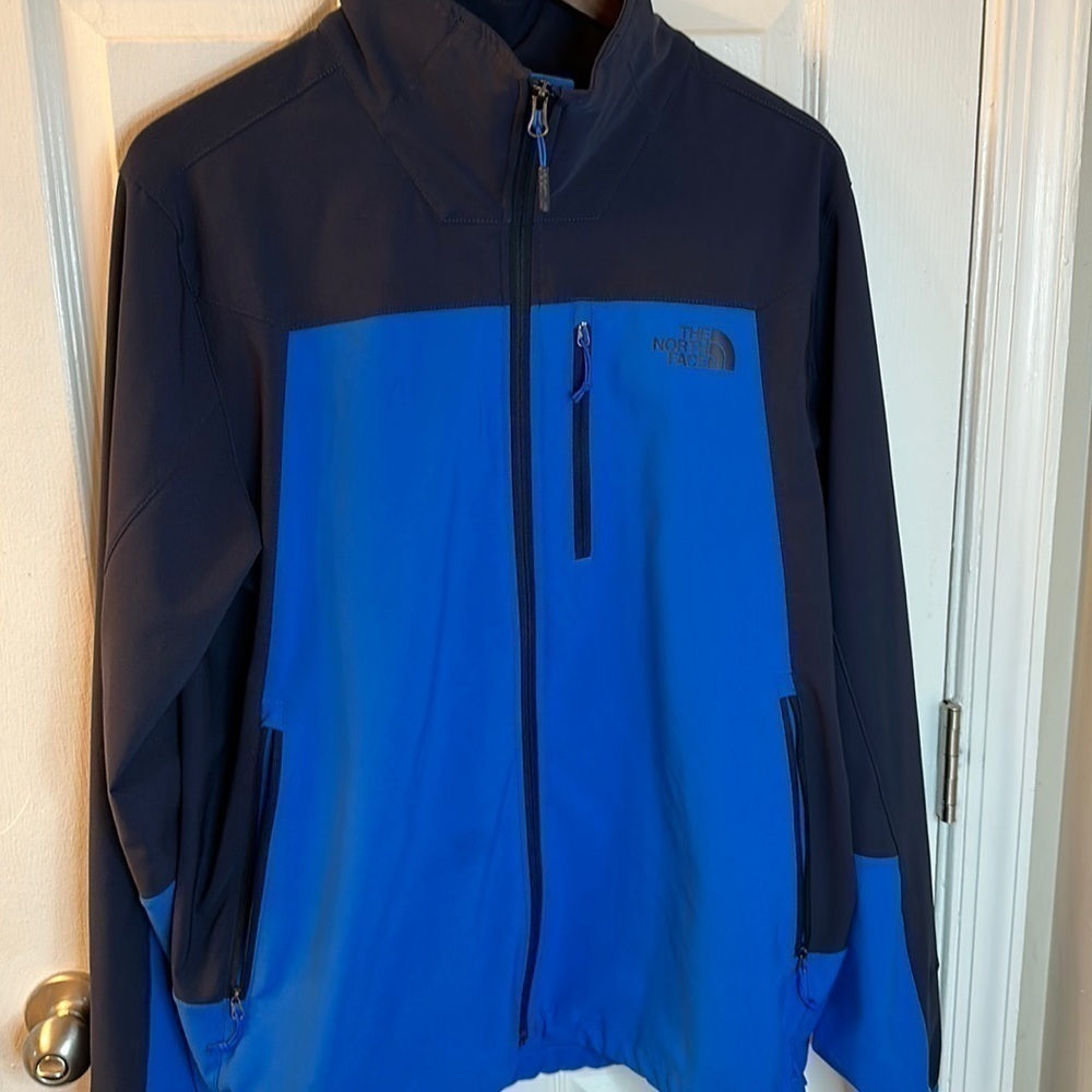 The North Face men’s windfall zip up jacket EUC - Picture 5 of 17